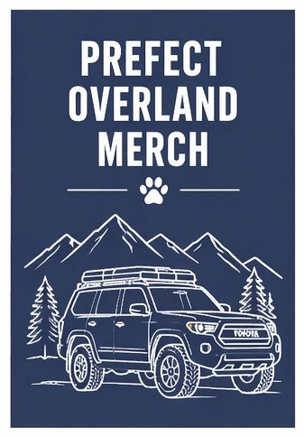 Pawfect Overland merch